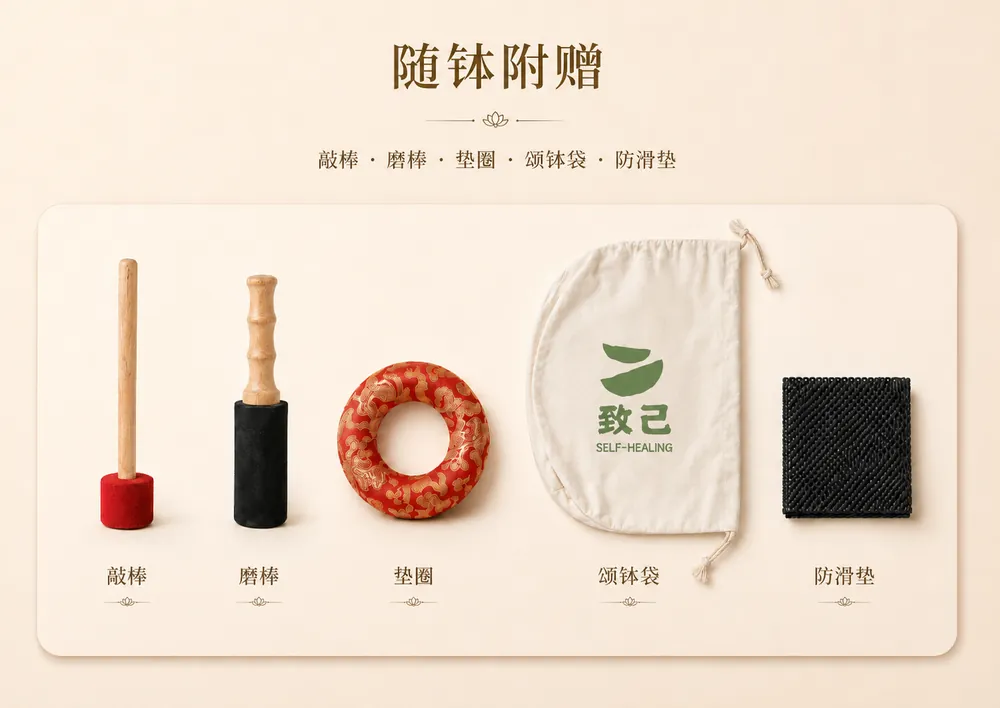 随钵附赠礼品套装